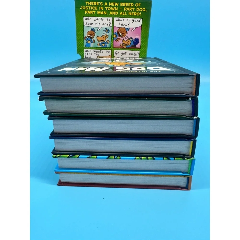 Dog Man The Supa Epic Collection Six Graphic Novels By Dav Pilkey